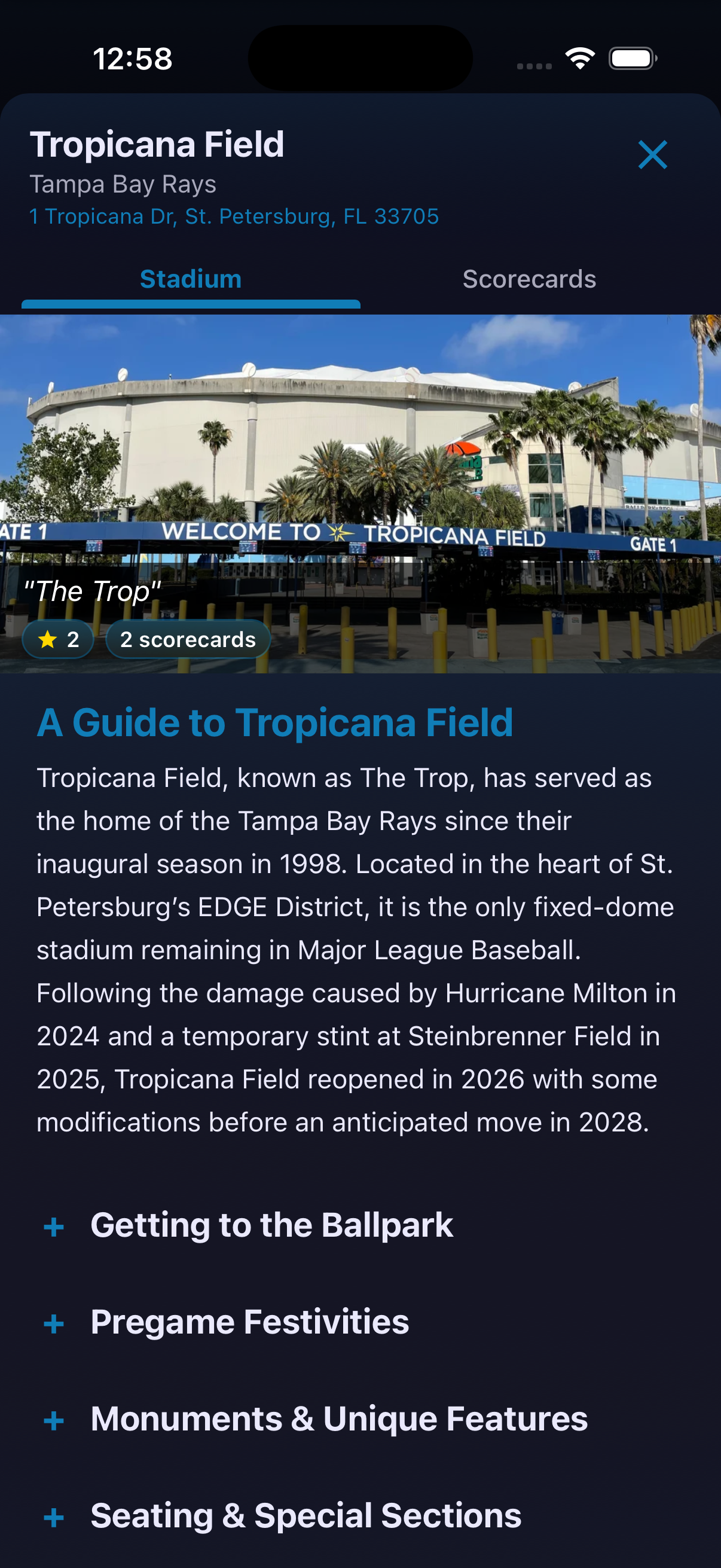 Stadium Guides