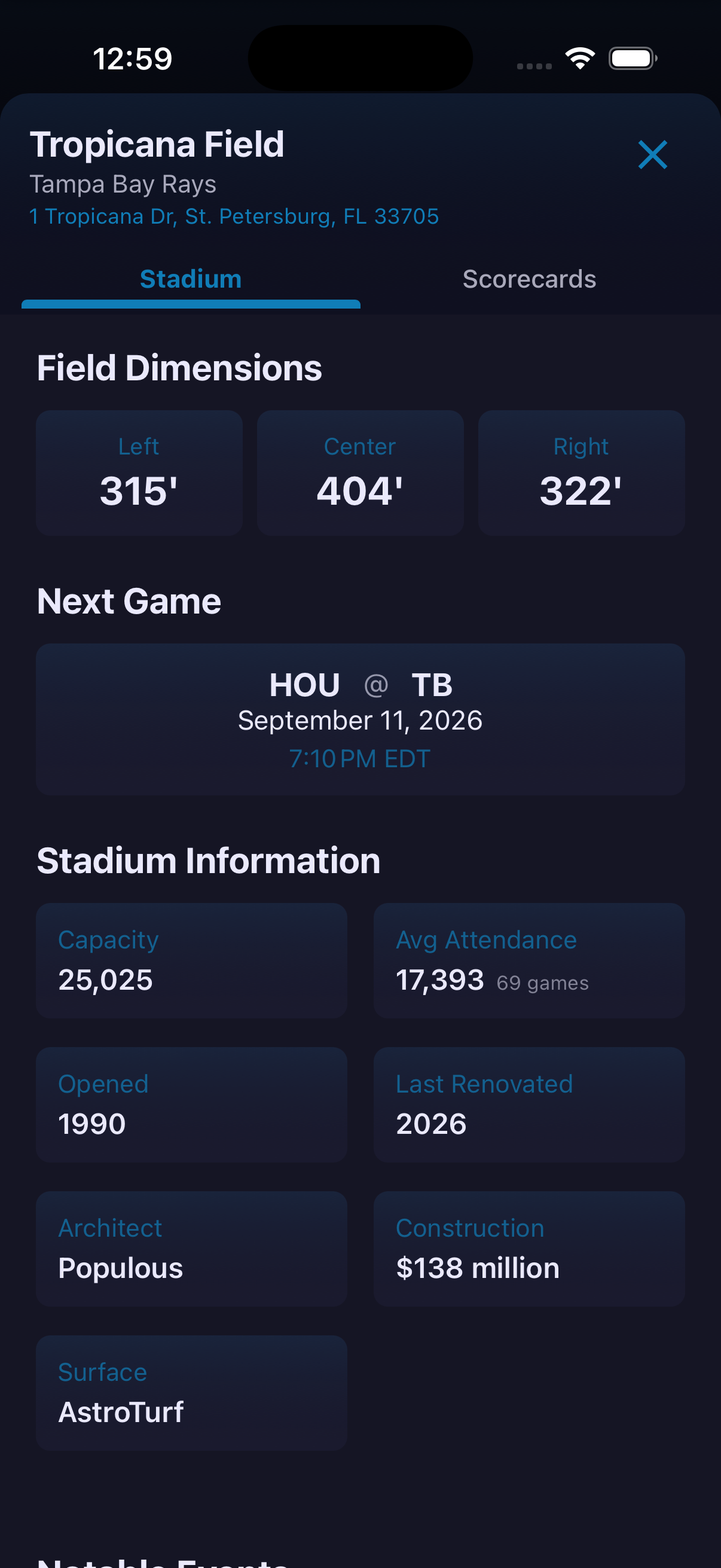 Stadium Guides — screenshot 3