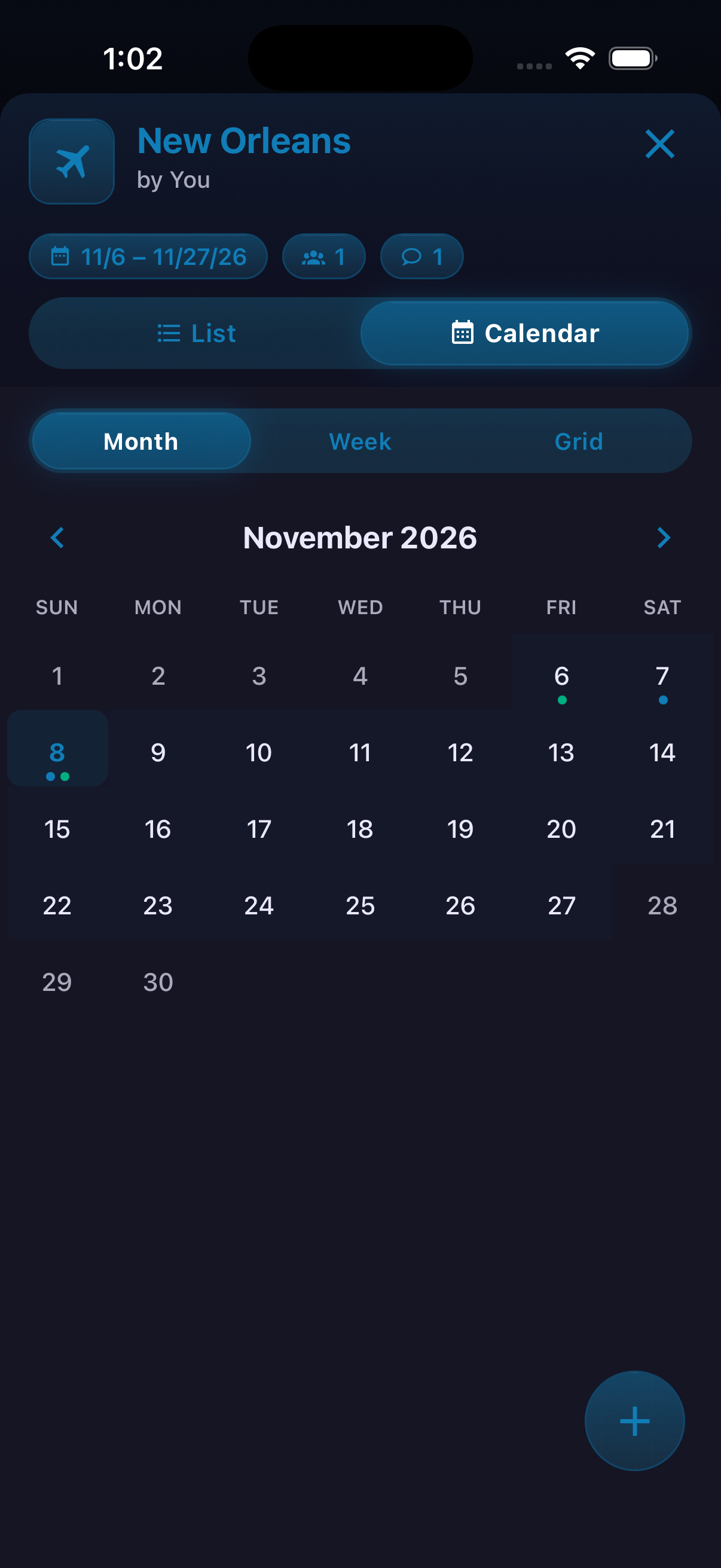 Trips — screenshot 4