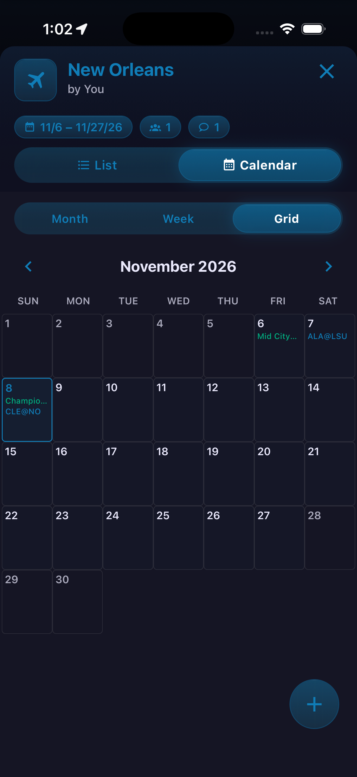 Trips — screenshot 6