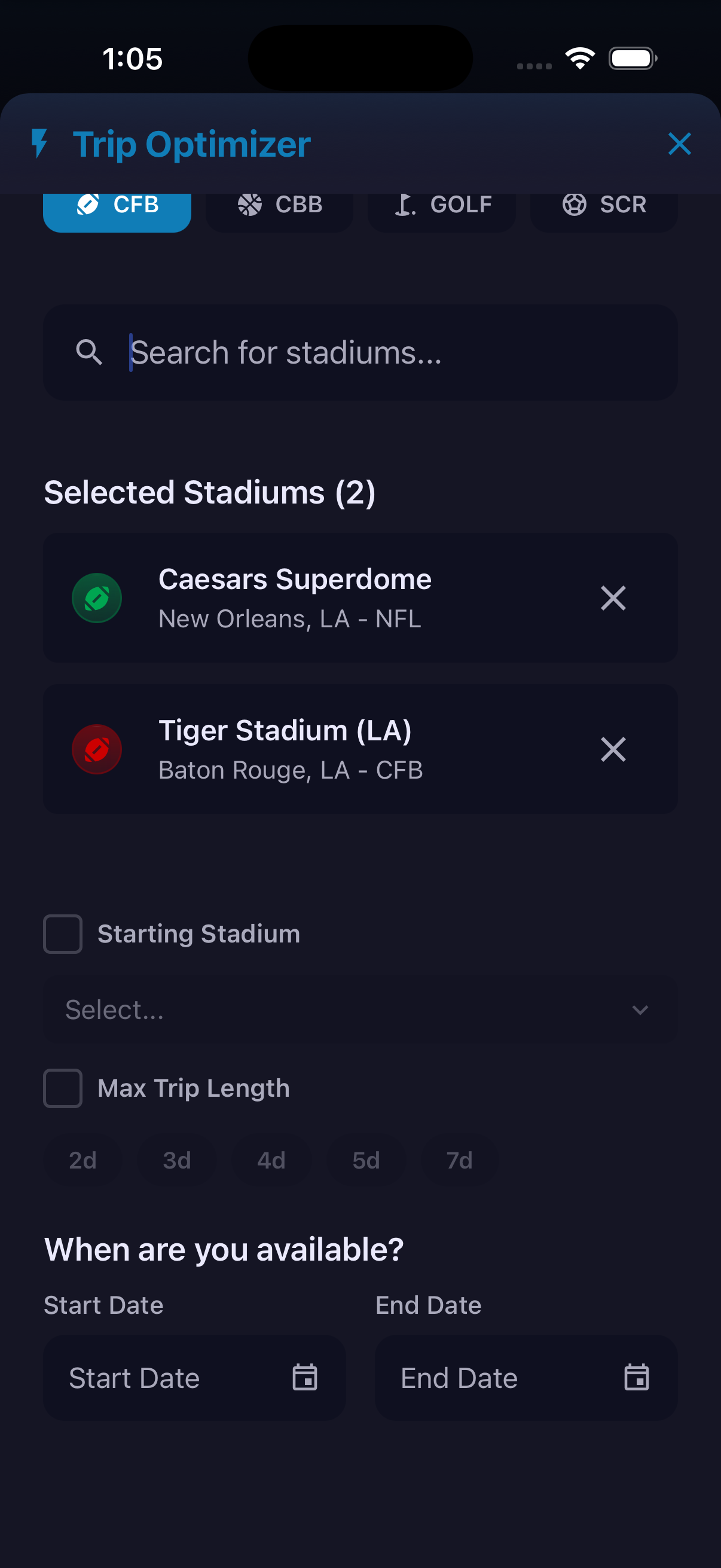 Trip Optimizer — screenshot 2