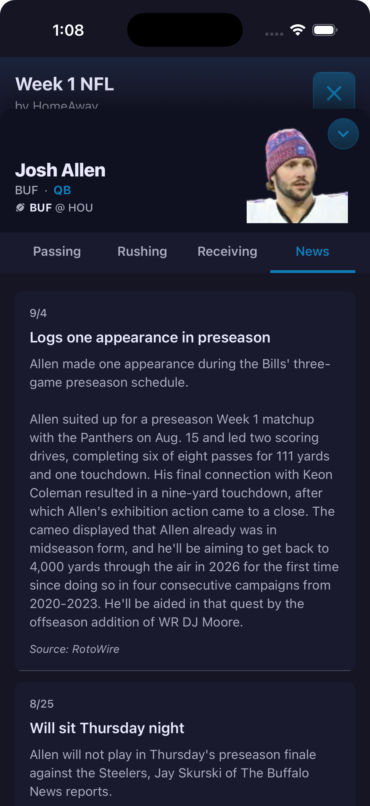 Fantasy Contests — screenshot 10