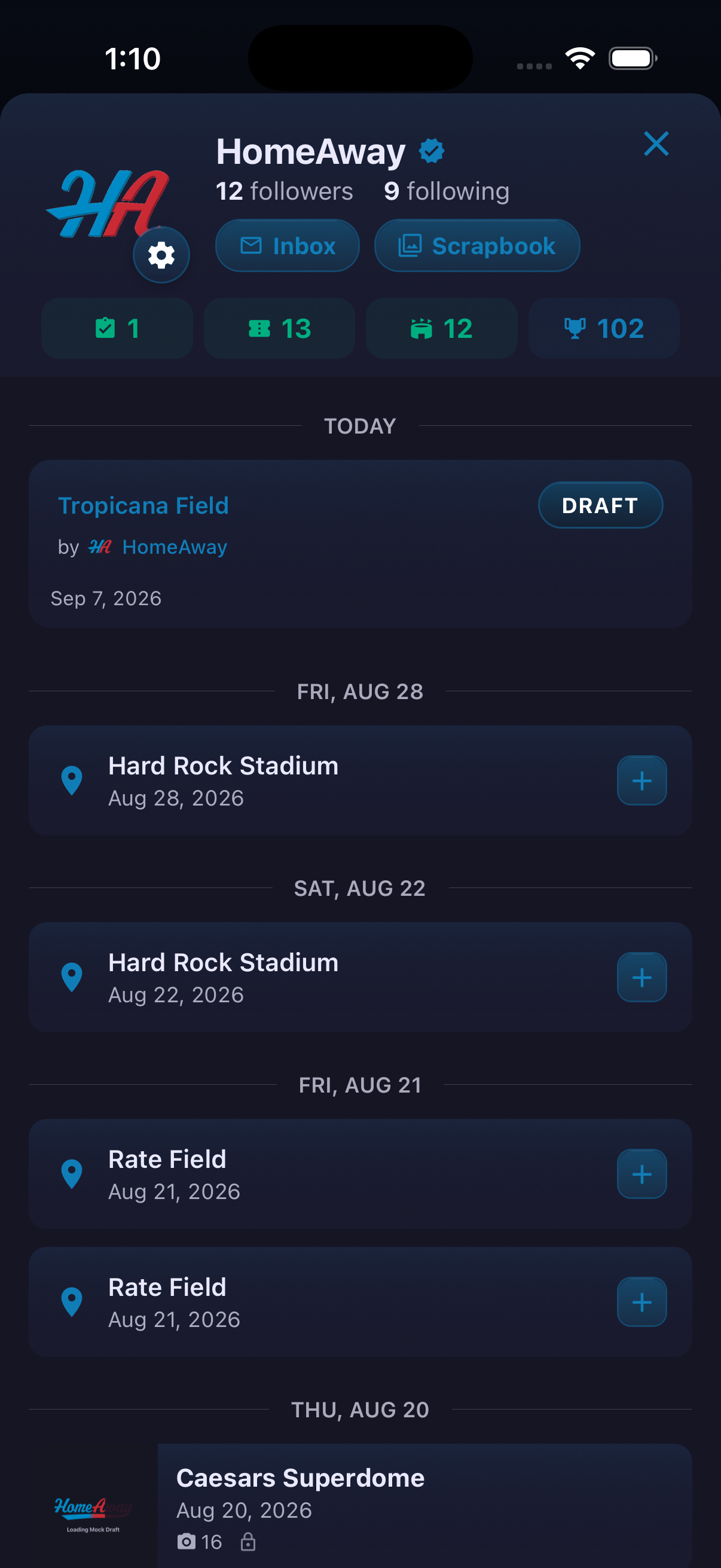 Profile — screenshot 4