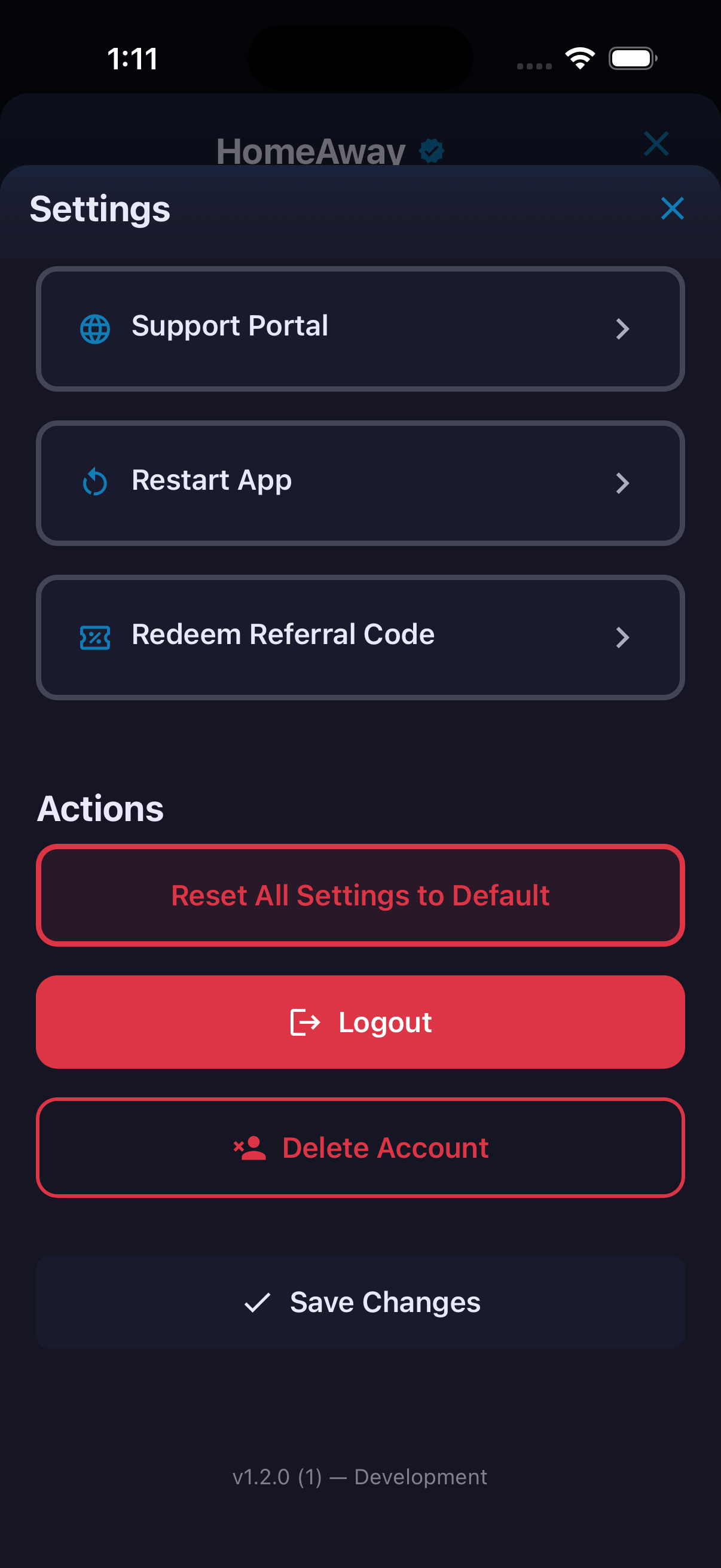 Settings — screenshot 8
