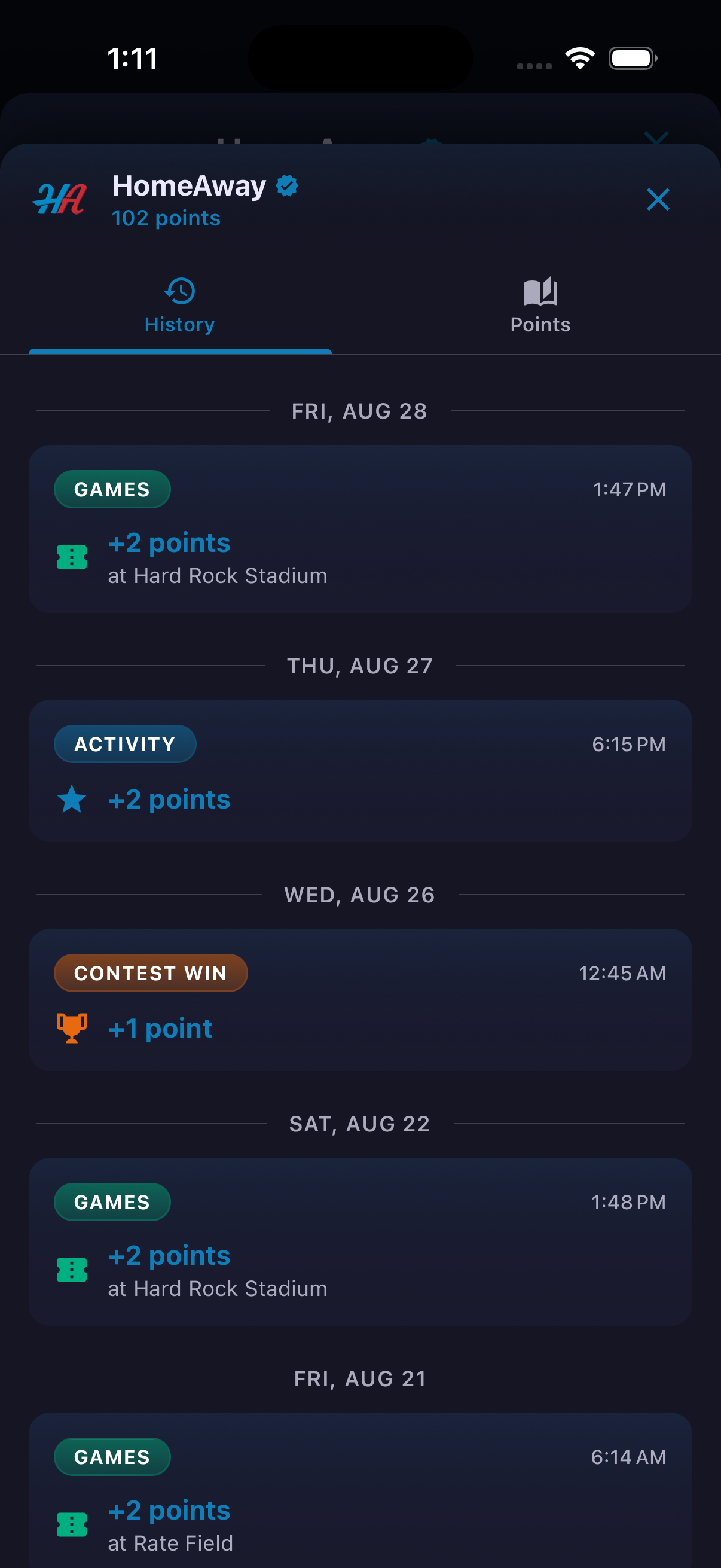 Profile — screenshot 8