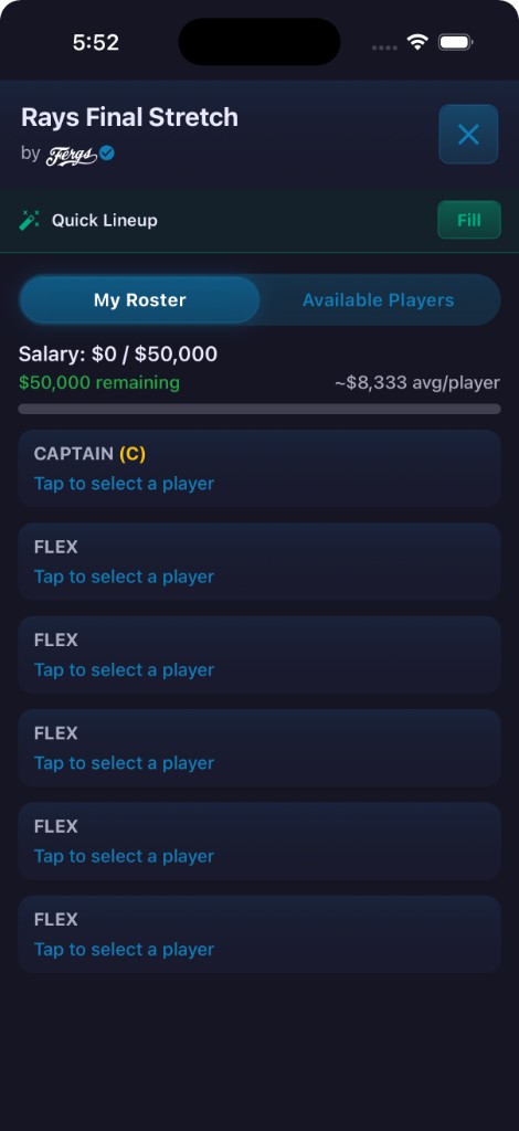 Build Roster